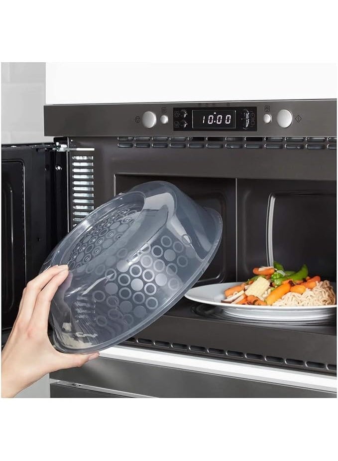 Micro lid Microwave cover, 1 Prickig, Gray blue - Image 2